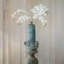 36" Artificial White Phalaenopsis Orchid Stems