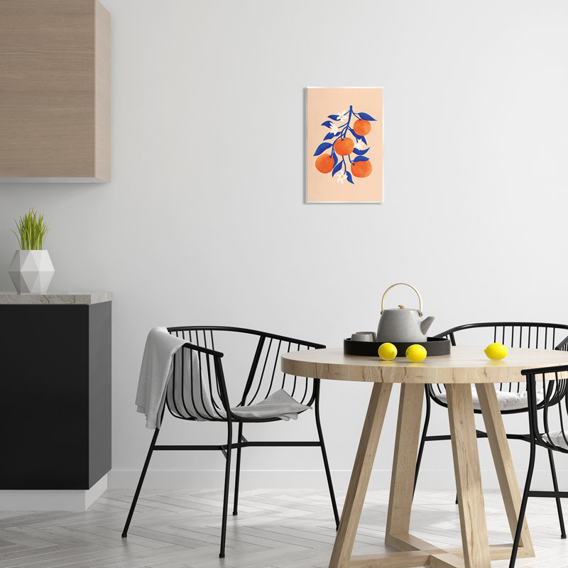 «Orange Tree» par JJ Design House LLC, H 15 po x l 10 po x P 0,5 po, Bois