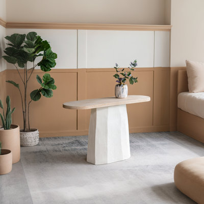 Cullison Lightweight Concrete Decorative Console Table
