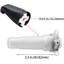 Garniture de douchette de baignoire murale Sento-55225963