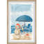 Sandy Snowman - Single Picture Frame Painting-2058476754