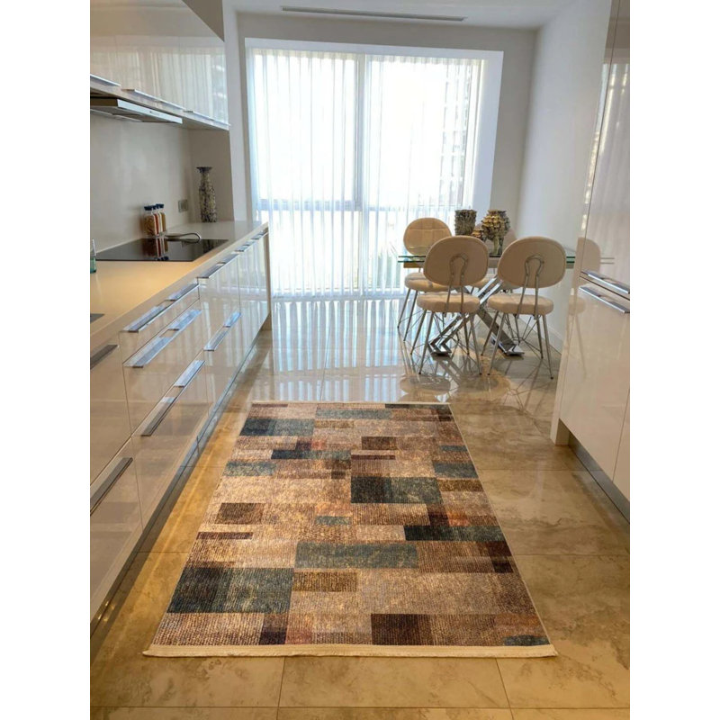 Toscana Performance Washable Indoor / Outdoor Rug, Rectangle 3'11" x 11'6"