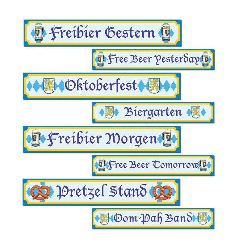 Découpages de enseigne oktoberfest