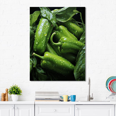 " Jade Green Pepper Vegetable I "