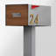 Grande boîte aux lettres en acier avec porte style bois Malone-99462554-100233994-100233996
