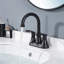 Robinet de lavabo de salle de bain à double poignée avec bonde escamotable - avec tuyau d'alimentation en eau, robinet de lavabo - robinet mélangeur - nickel brossé-72387026