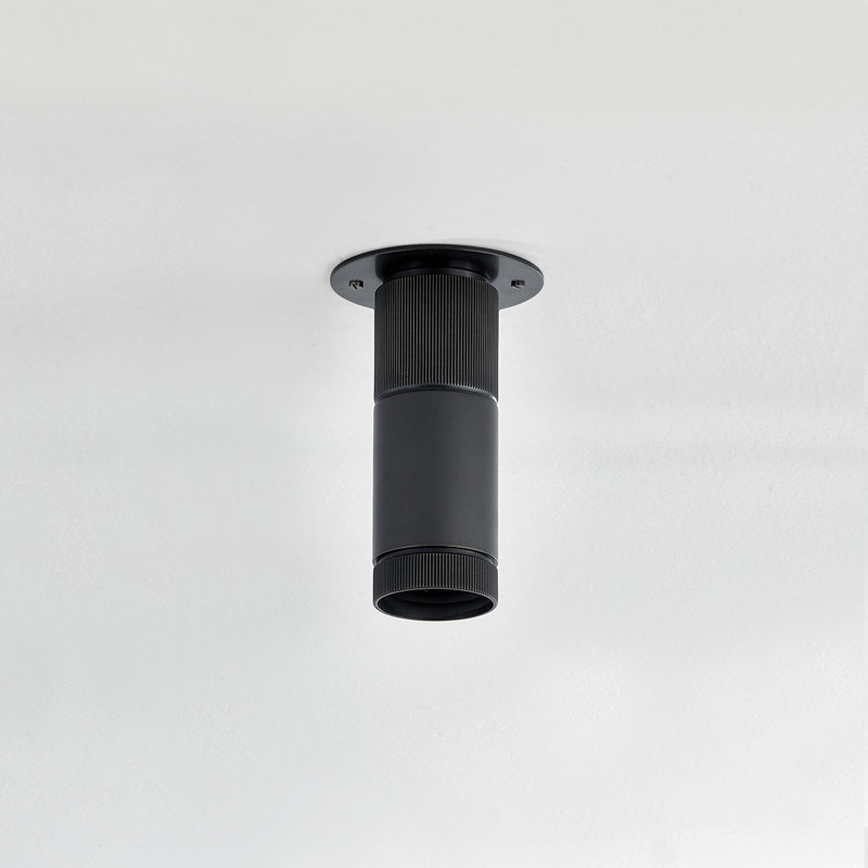 Dighton Flush Mount, Bronze patiné