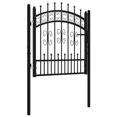 Mirador Black Metal Gate
