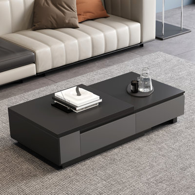 Roshanak Extendable Coffee Table with 4-Drawer Storage