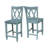 Solid Wood Counter Stool with Solid Wood Frame
