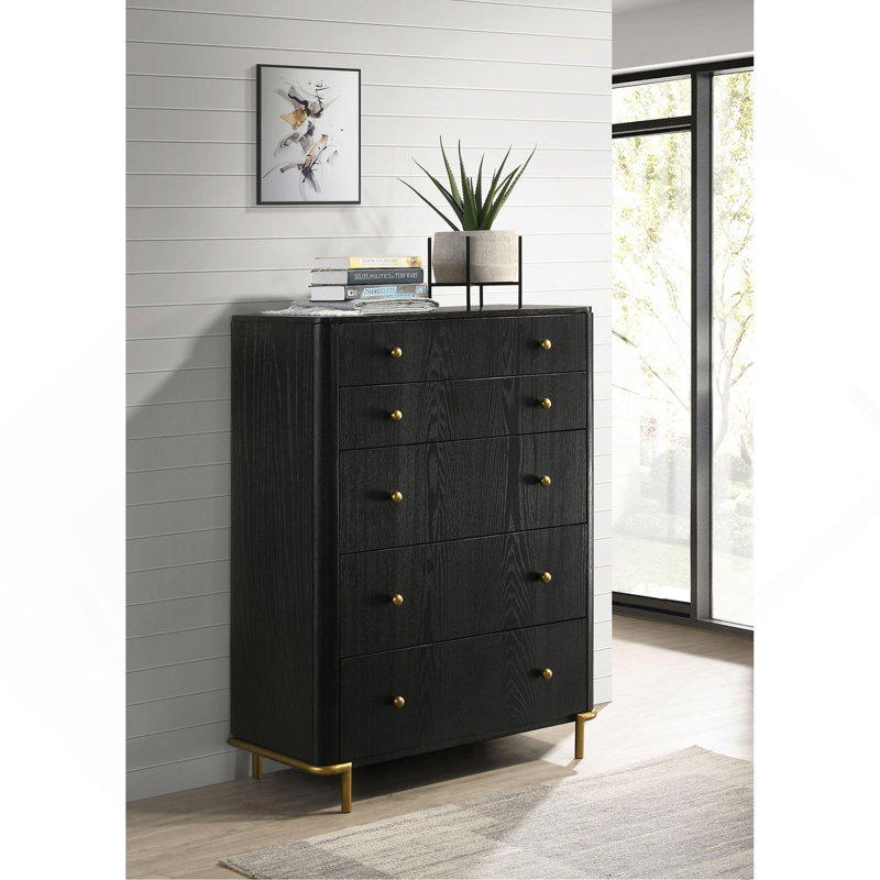 Commode 5 tiroirs Anser