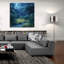 Art mural en verre épique 24 po x 24 po «Moonlit Clearing» par r3darch0n-581258423