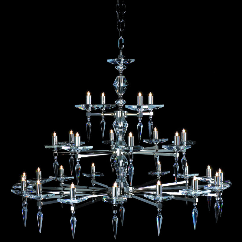 Kenbridge 28 - Light Candle Style Chandelier
