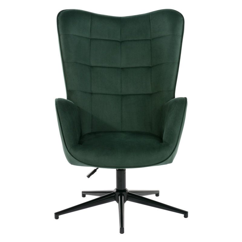 Charton Executive Chair, Dark Green, Height Adjustable