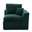 Comfy 2 places, ergonomique, mousse haute densité, housses de coussin amovibles pour chambre à coucher, canapé moderne, housses, support, design