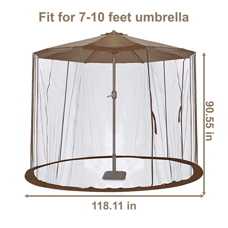 Artudatech Brown Polyester Screen for Canopy