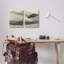 "Modern Green Mountains" par Lil 'Rue 2 - Pièces sur toile-1975619602-1976429982
