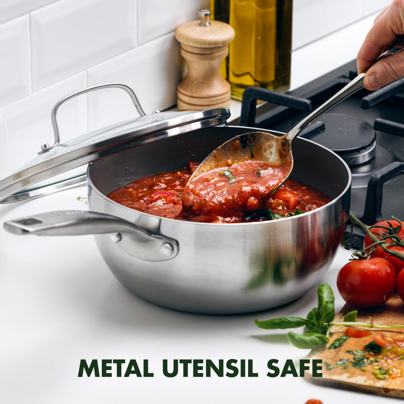GreenPan Chatham Healthy Ceramic Nonstick 2.5 qt. Saucepan with Lid
