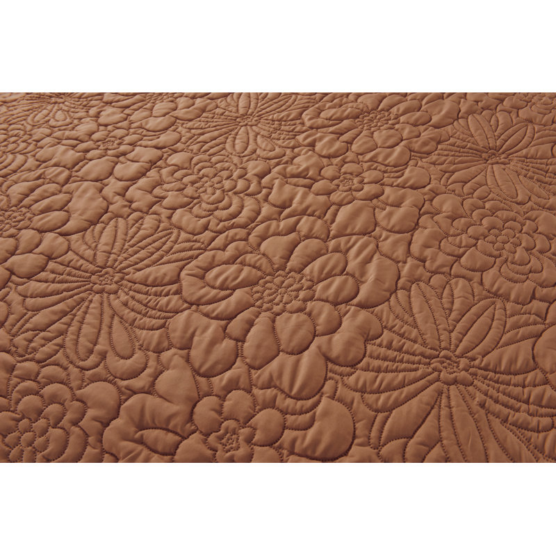 3d Embossed Chunky Floral Pattern Duvet Set, 200 x 135 cm