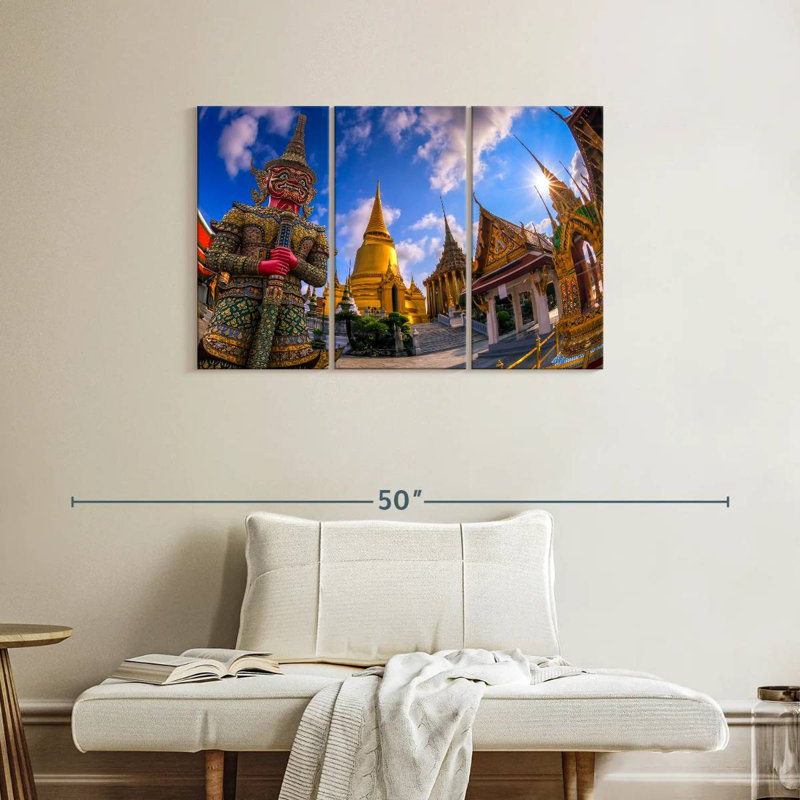 Adella Wat Phra Kaew, H 24 po x l 38 po