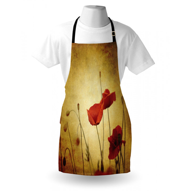 Floral Bib Apron