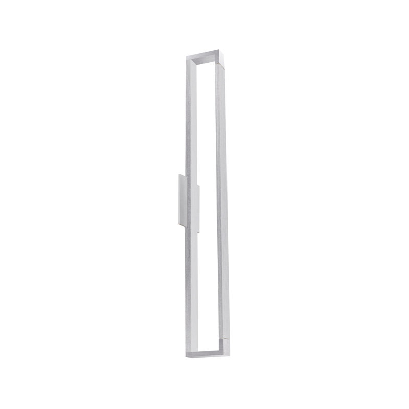 Swivel Aluminum LED Flush Mounted Sconce, Brushed Nickel, 31.5" H x 4.375" W x 4" D