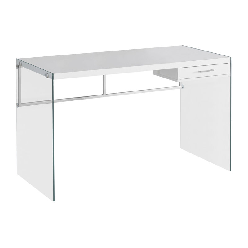 Bureau d'ordinateur (sans les chaises de bureau), Blanc