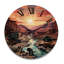 Horloge murale en bois massif Marso-1688546776