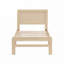 Lit plateforme en bois-803460489
