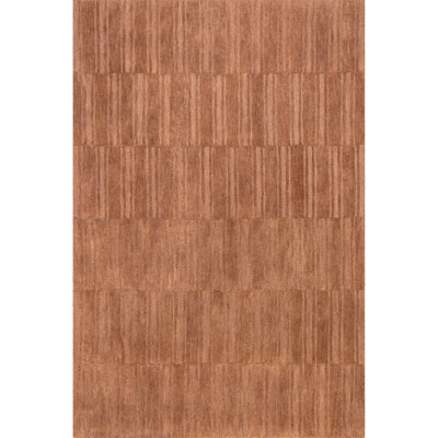 Starke Checked Wool Area Rug