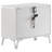 Buckley White High Gloss 2-drawer Nightstand