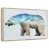 Floating Frame Natural Wood