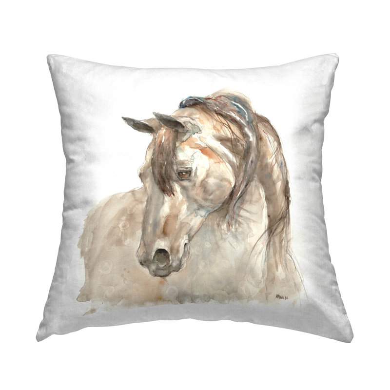 Polyester Throw Square Pillow Cover & Insert