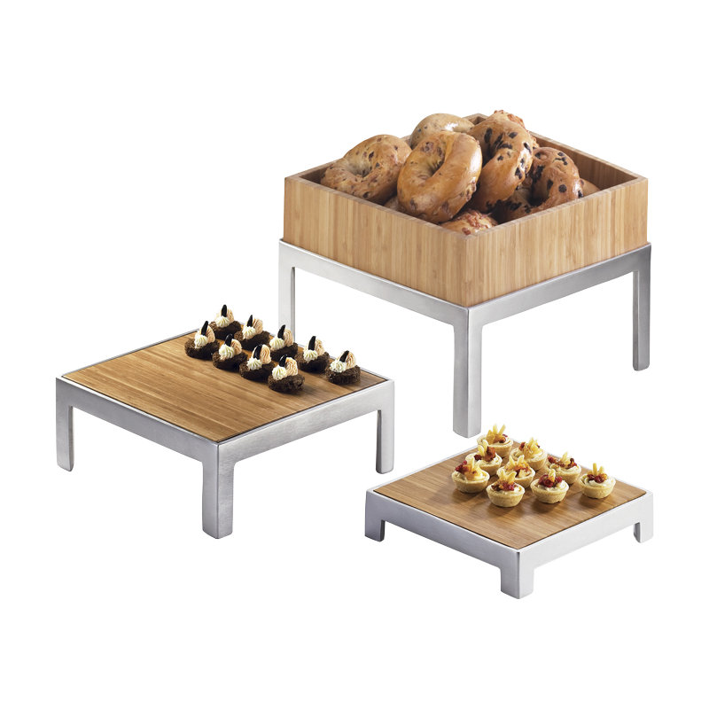 Bamboo Tray, 0.75" H x 10" W x 10" D