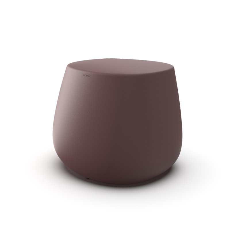 Tabouret bas en pierre, Grenat