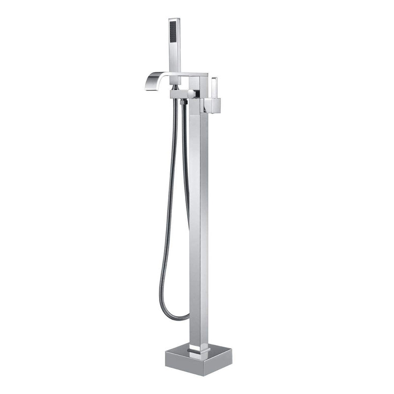 1 Handle Floor Clawfoot Tub Faucet