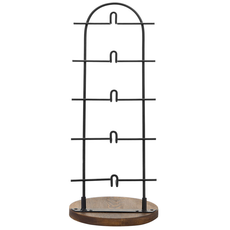 Metal 5 Compartment Makeup Organiser