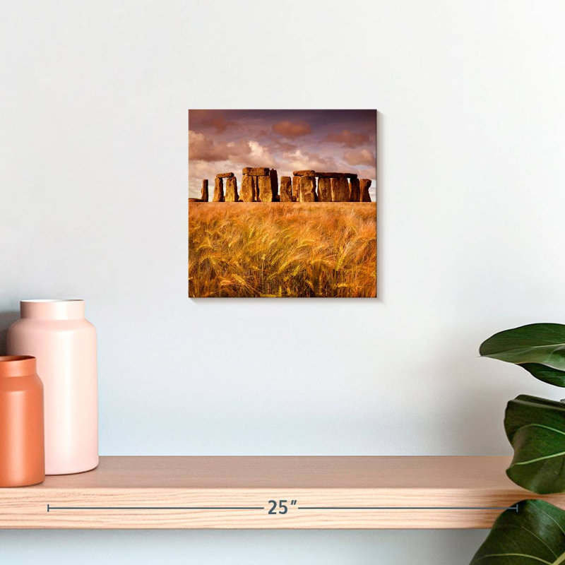 Champ de blé Keiri par The Stonehenge, H 10 pi x l 10 pi