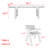 Peursem Nordic style solid wood dining table-601489511