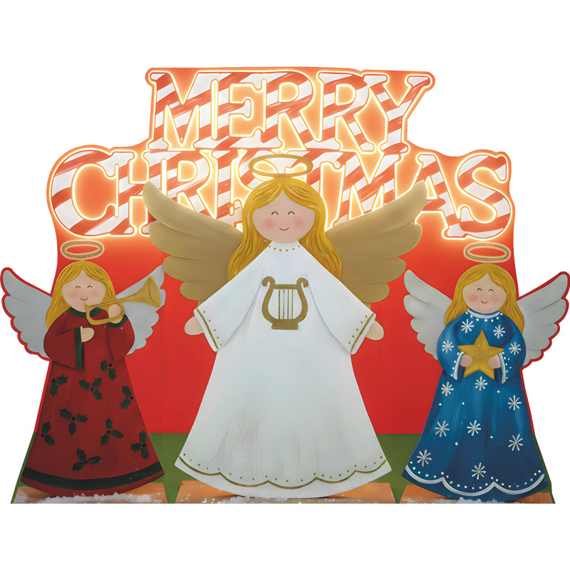 SP13594 Merry Christmas Angels