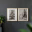 «Vintage Landscape XL», impression giclée sur cadre - ensemble de 2-1194882692-1194882744
