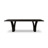 Marcon Dining Table 96"-Dark Espresso Reclaimed French Oak