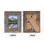 Cadre photo rustique en bois de 17,5 cm (6,9 po), convient aux photos de 10 x 15 cm (4 x 6 po), à accrocher au mur ou à poser sur une table - Paquet de 2-1935021227