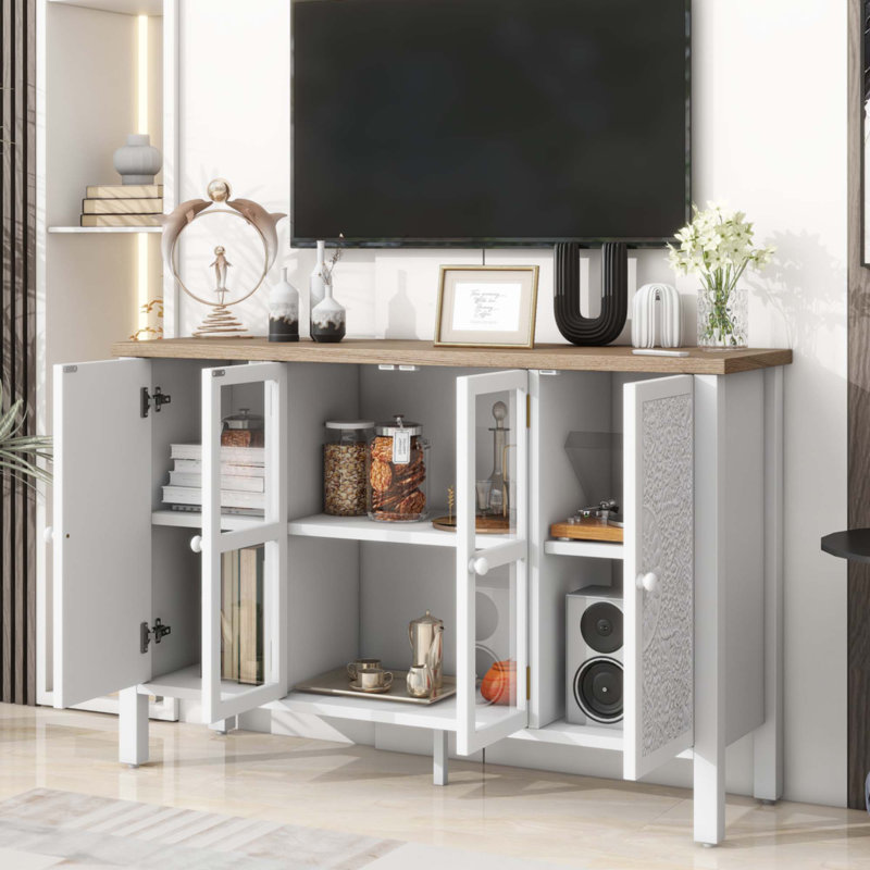 Meuble télé 47,2 po pour téléviseur de 43 po ou moins