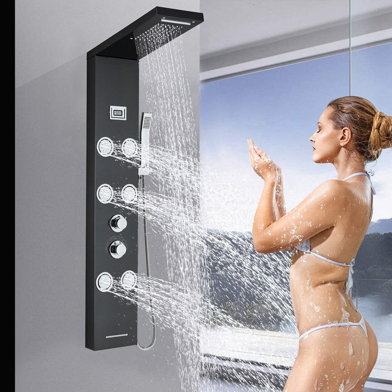 48'' Shower Panel with Fixed Shower Head