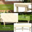Fauteuil inclinable Zero Gravity - pour l'extérieur avec fonction de verrouillage en bois semi-circulaire, patio naturel, terrasse, cour,