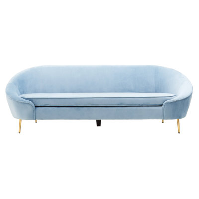 3 Seater Velvet Sofa
