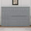 Grand lit escamotable avec armoires-397920233