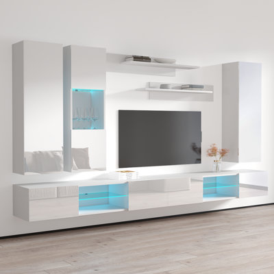 FLYEF5 Floating Entertainment Center for TVs up to 70" by Orren Ellis
