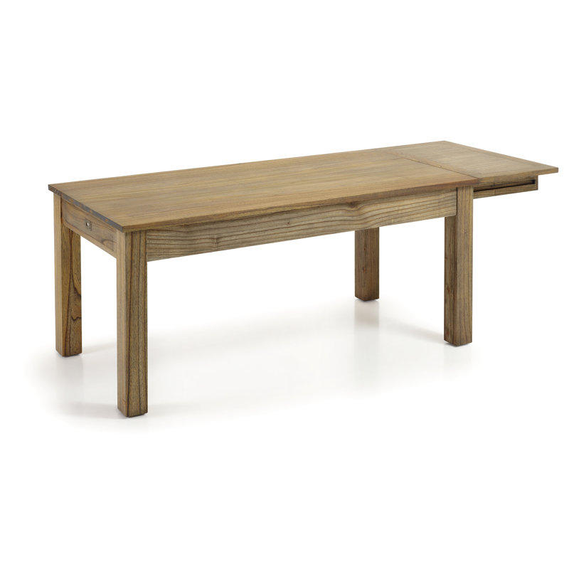 Merapi Solid Wood Top Dining Table